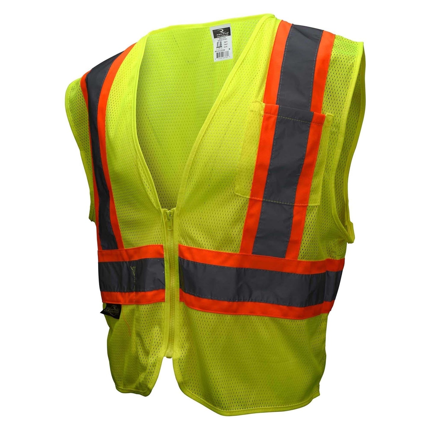 Yellow/Lime Safety Vest - Radians - Reflective Design