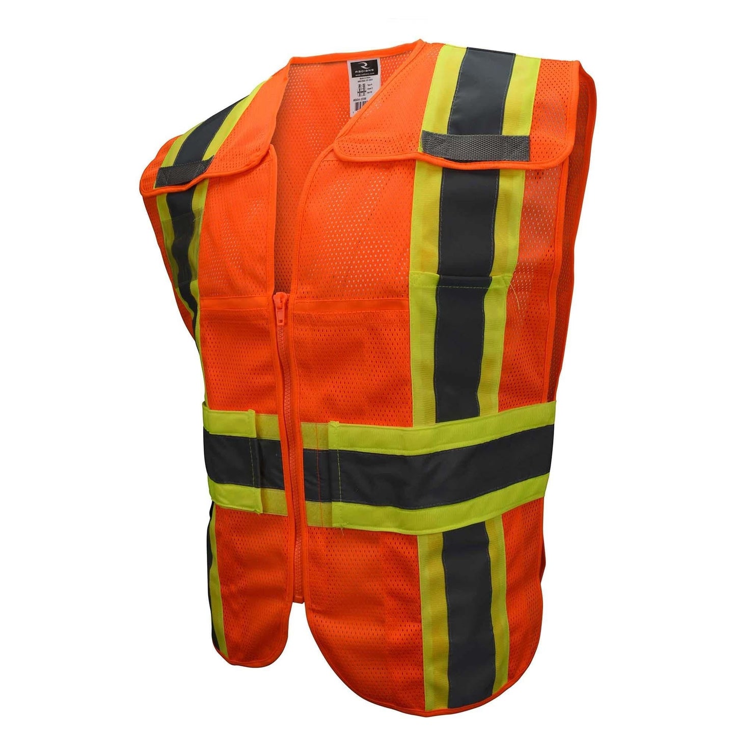 Yellow/Lime Safety Vest - Radians - Breakaway Design