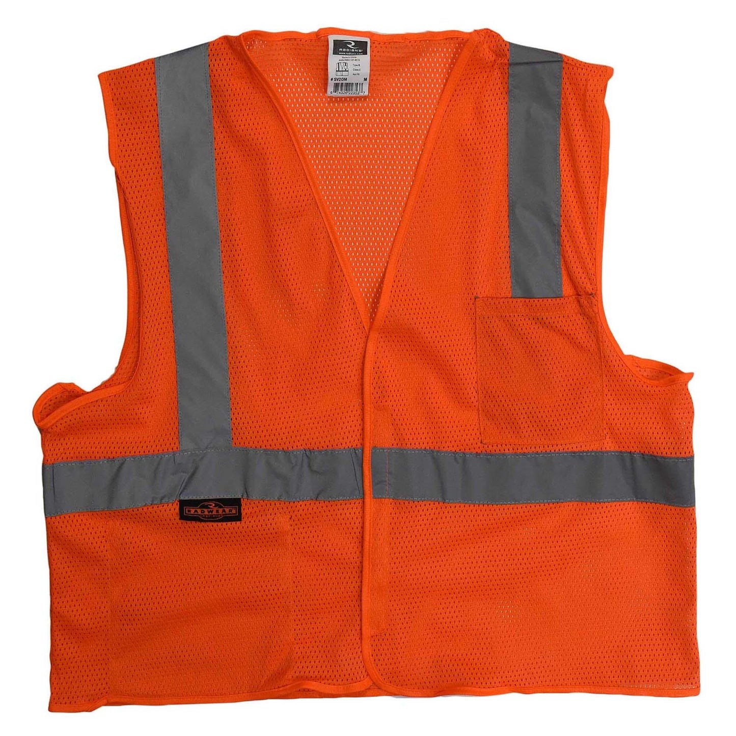 Yellow/Lime Safety Vest - Radians - Reflective Mesh