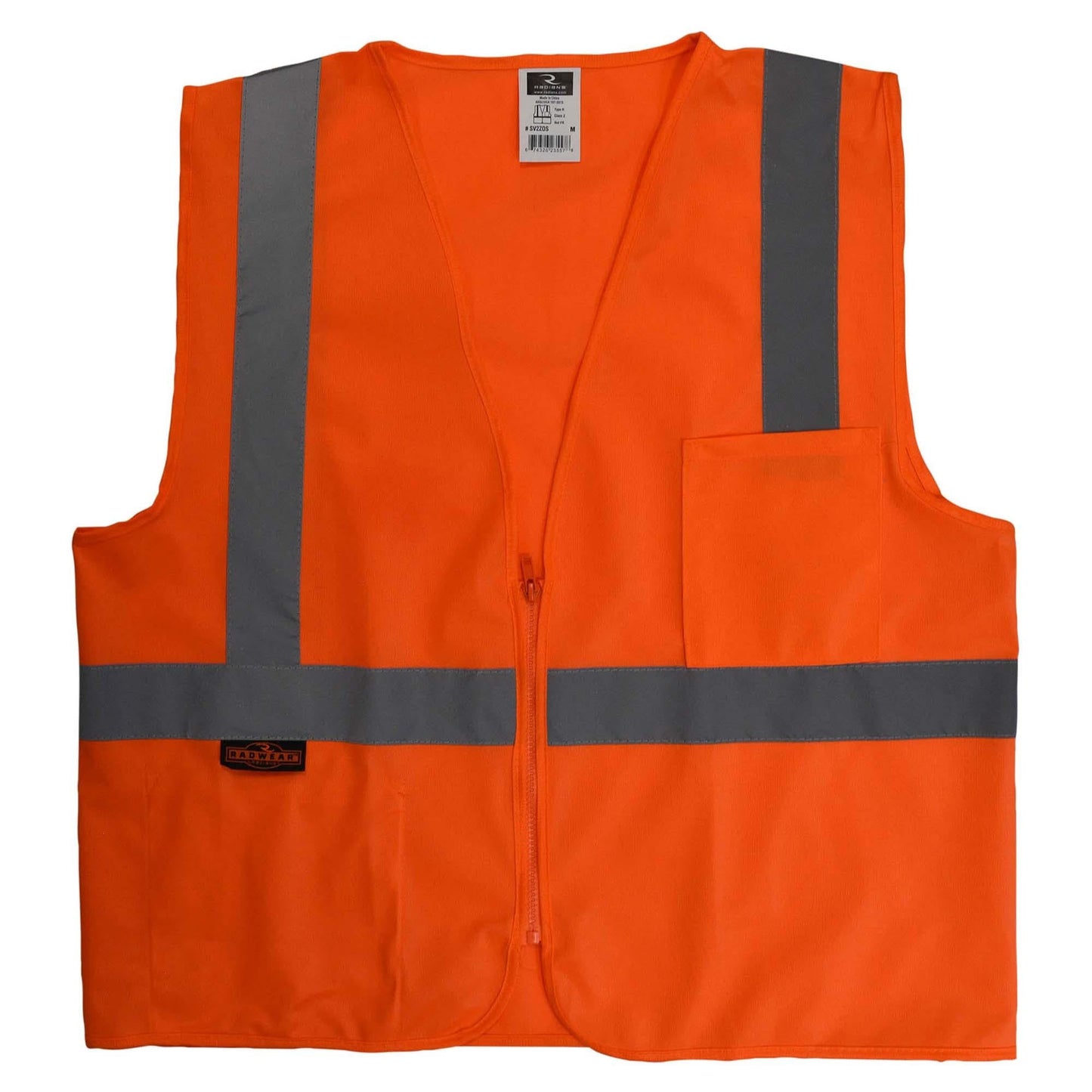 Yellow/Lime Safety Vests - Radians - Durable Solid Design
