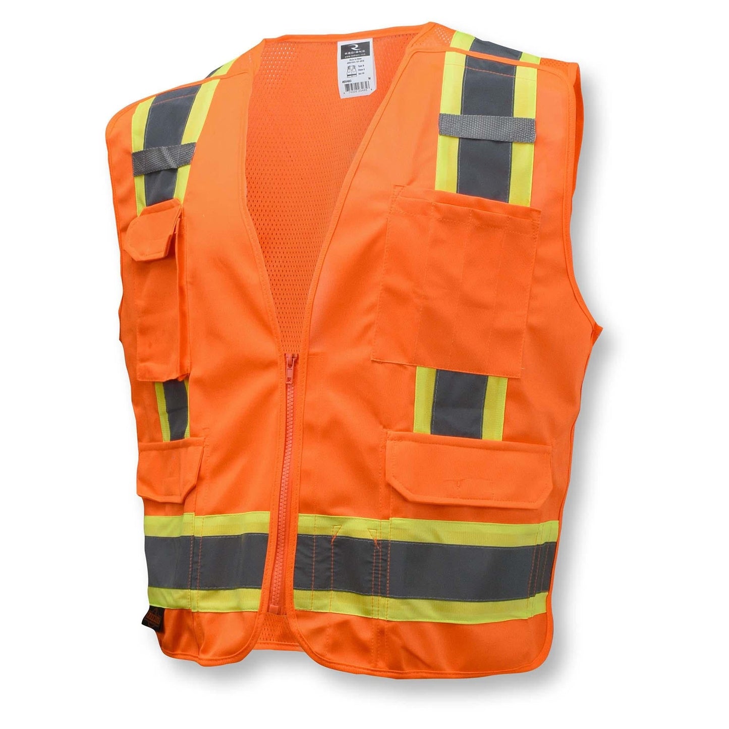 Yellow/Lime Safety Vest - Radians - Breakaway Design