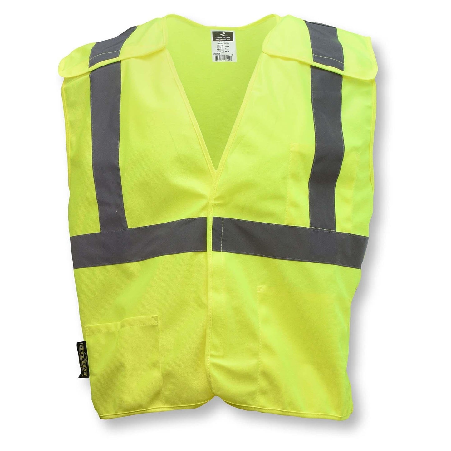 Yellow/Lime Safety Vests - Radians - Breakaway Design