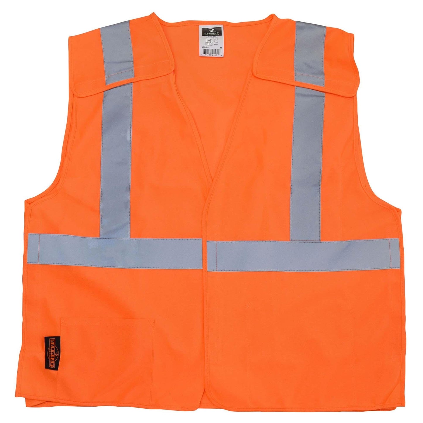 Yellow/Lime Safety Vests - Radians - Breakaway Design