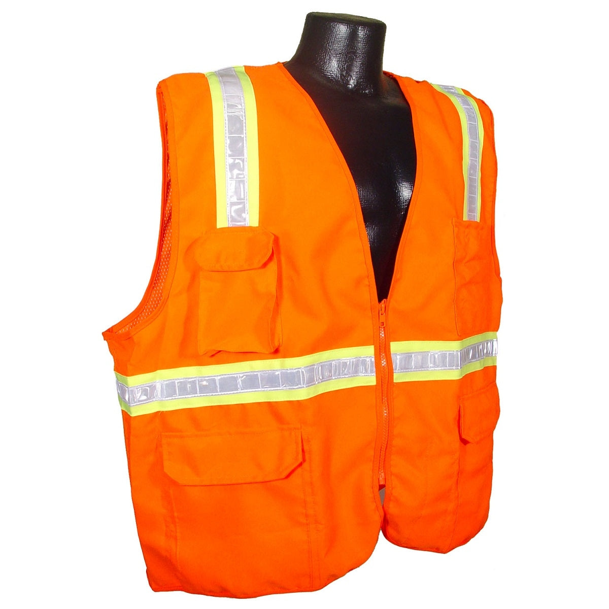 Yellow/Lime Safety Vest - Radians - Solid Mesh Design