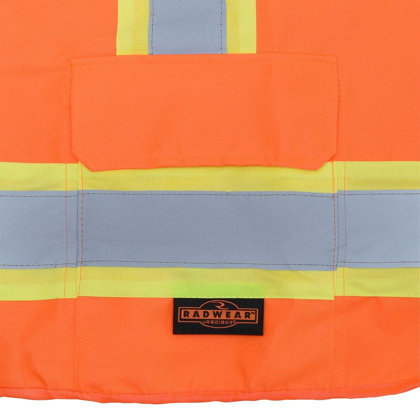 Yellow/Lime Safety Vests - Radians - Heavy Duty Twill