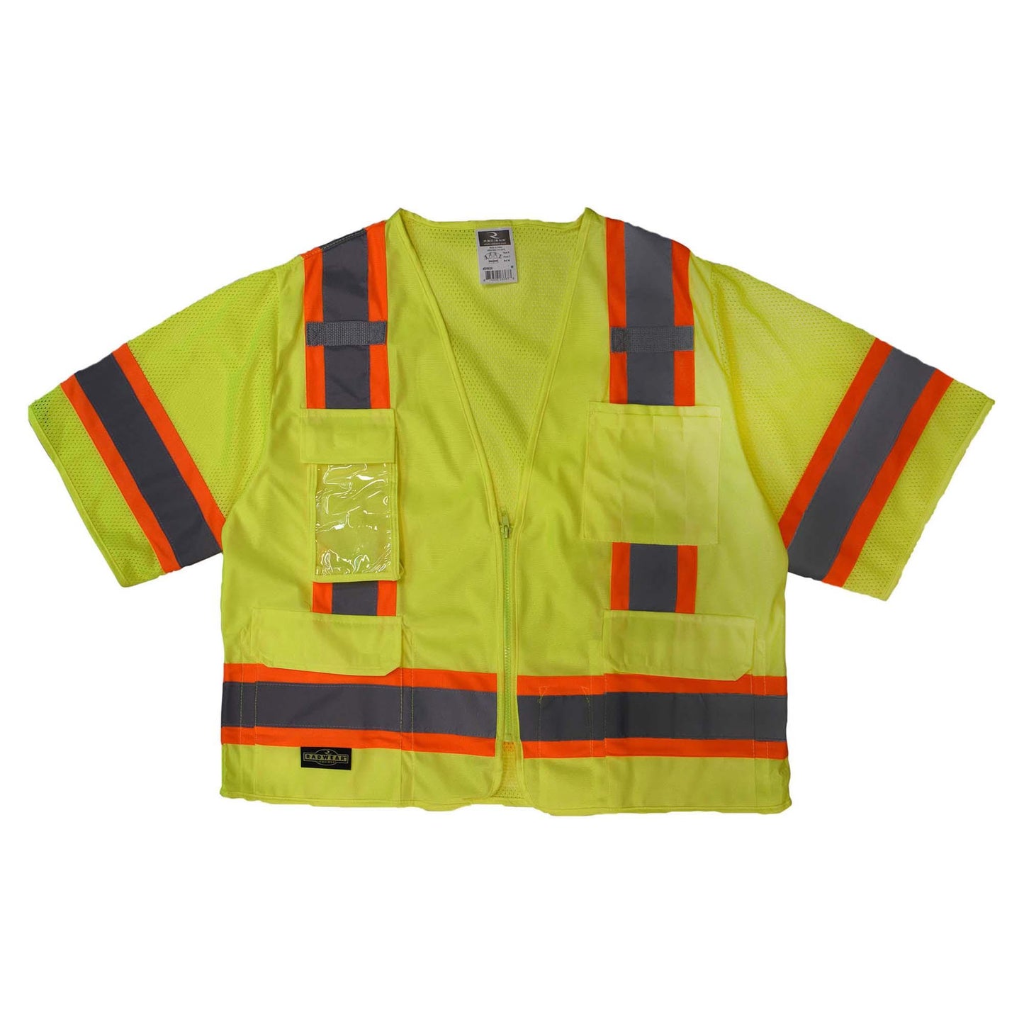 Yellow/Lime Safety Vest - Radians - Reflective Design