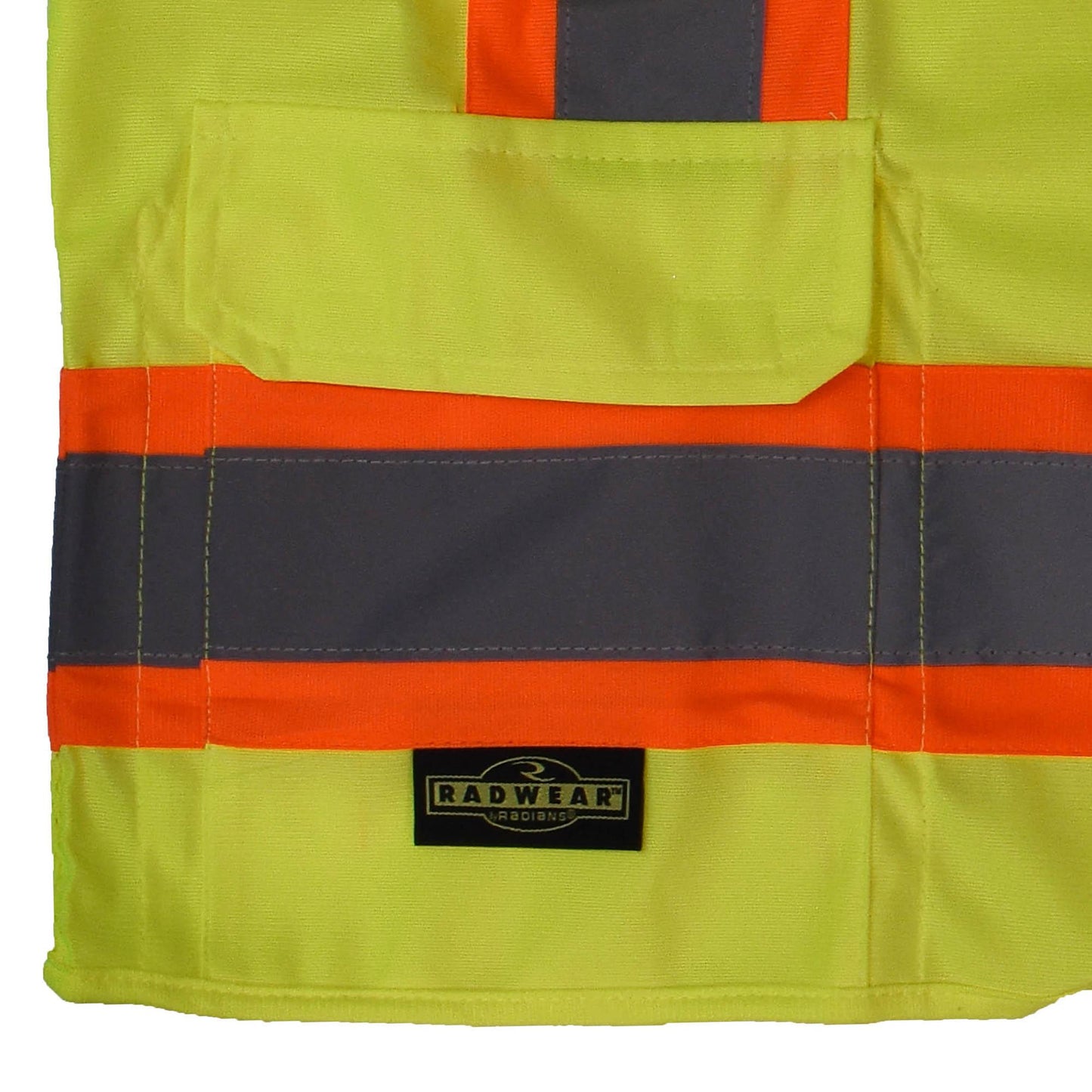Yellow/Lime Safety Vest - Radians - Reflective Design