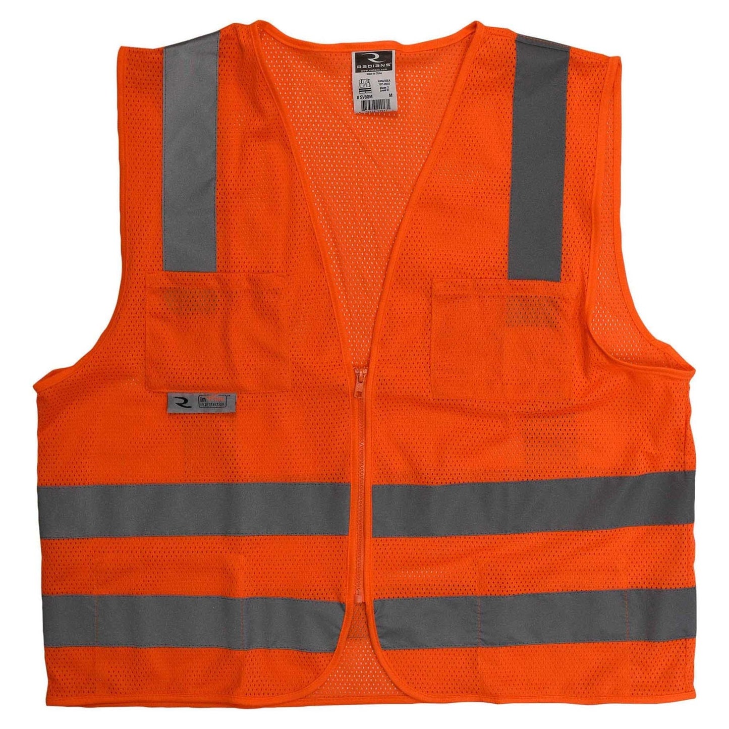 Yellow/Lime Safety Vest - Radians - Reflective Mesh