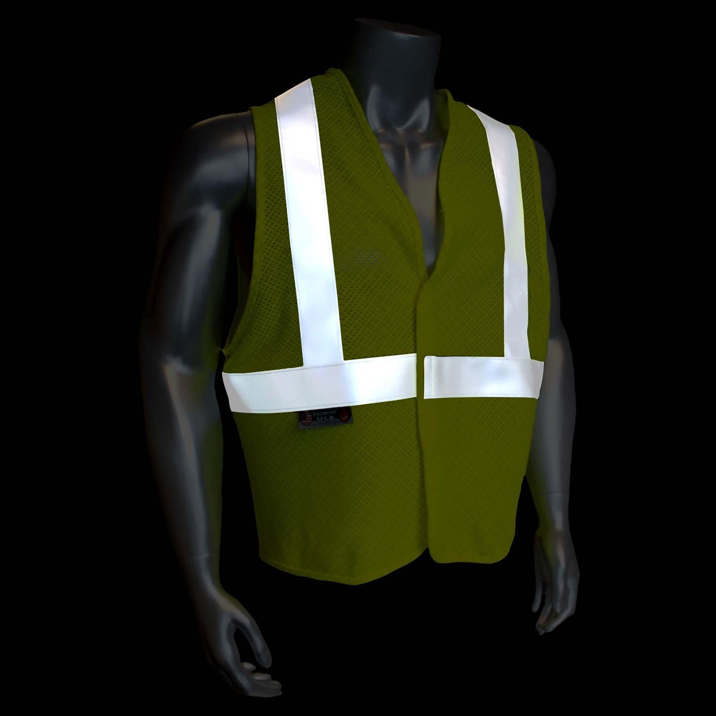 Yellow/Lime Safety Vests - Radians - Anti-Static Mesh