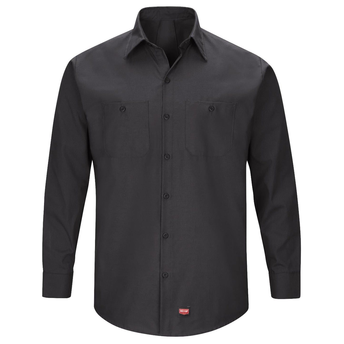 Black Button Up Shirt - Red Kap - MIMIX Flex Design