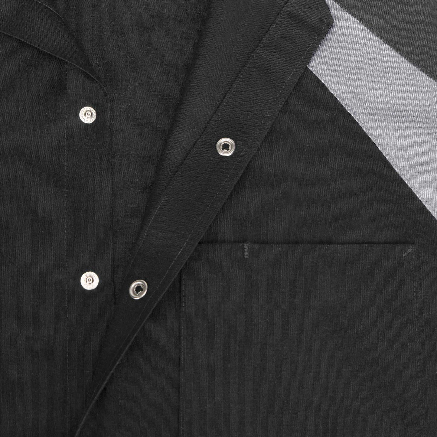 Black/Charcoal Button Up Shirt - Red Kap - Durable Fabric