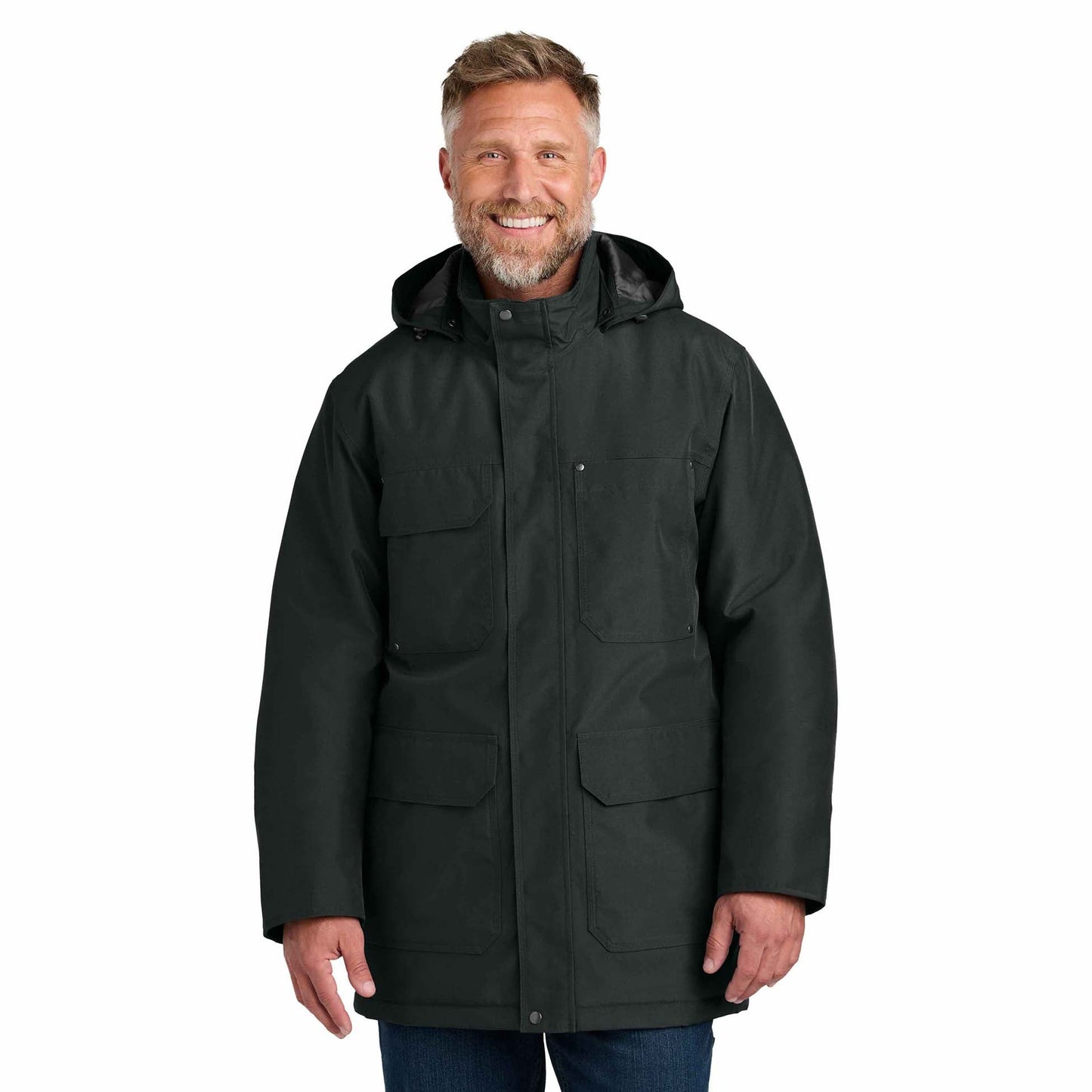 Black Safety Jackets - Cornerstone - Insulated Parka - Durable Design