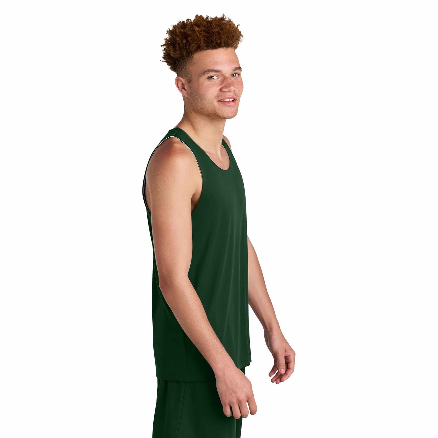 Black/White Tank Tops - Sport-Tek - Lightweight Fabric