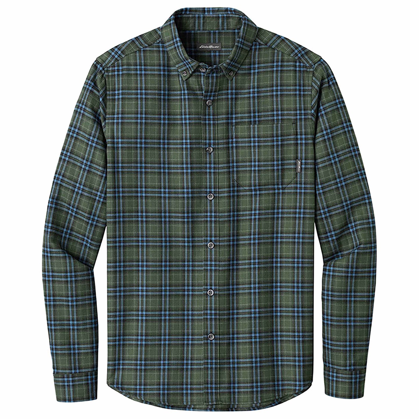 Deep Black Mini Buffalo Shirt - Eddie Bauer - Soft Flannel