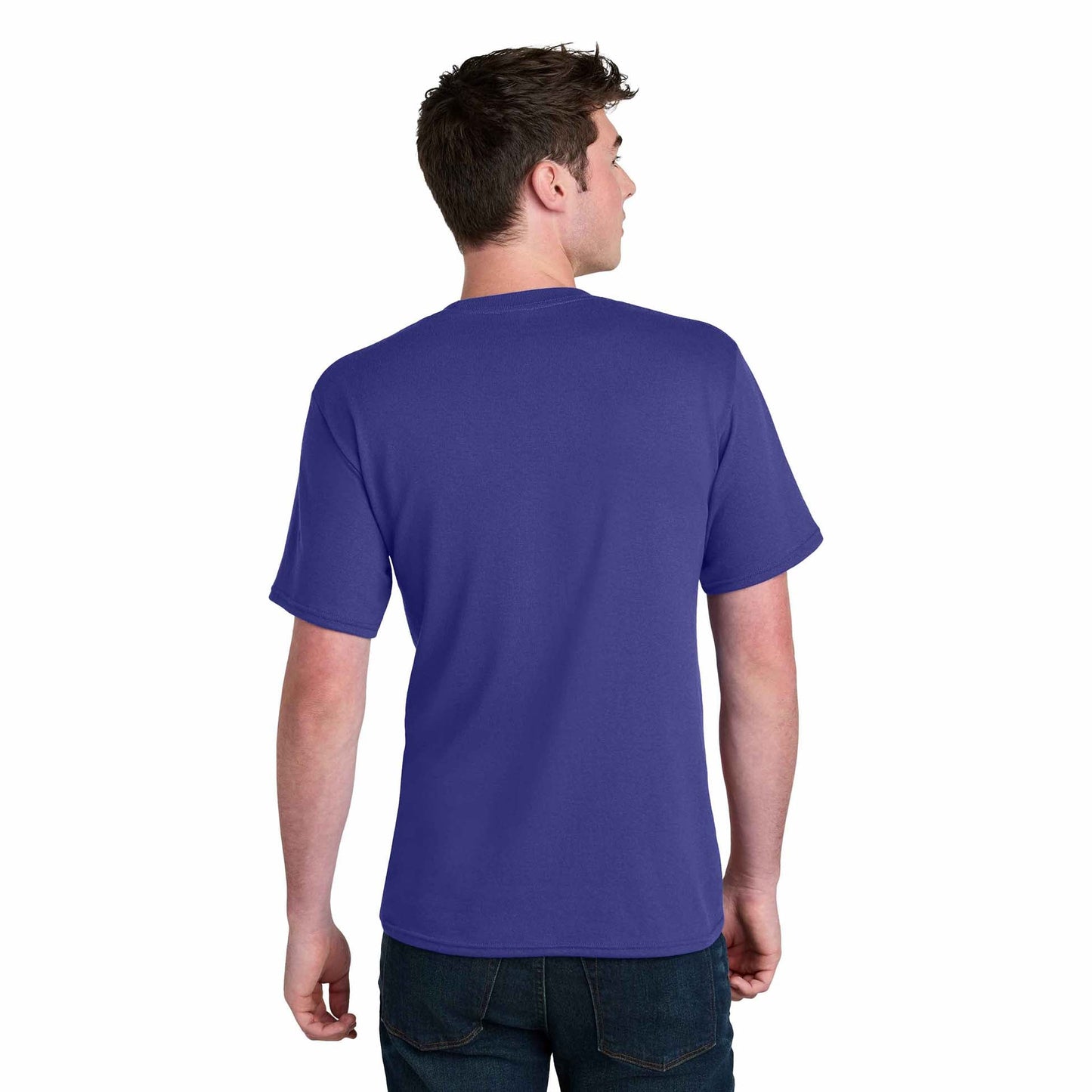 Aquatic Blue T-Shirts - Port & Company - Eco Friendly Cotton