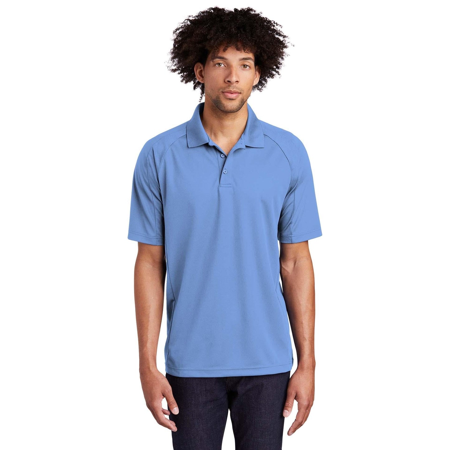 Black Polo Shirt - Sport-Tek - Dri-Mesh Comfort Fit