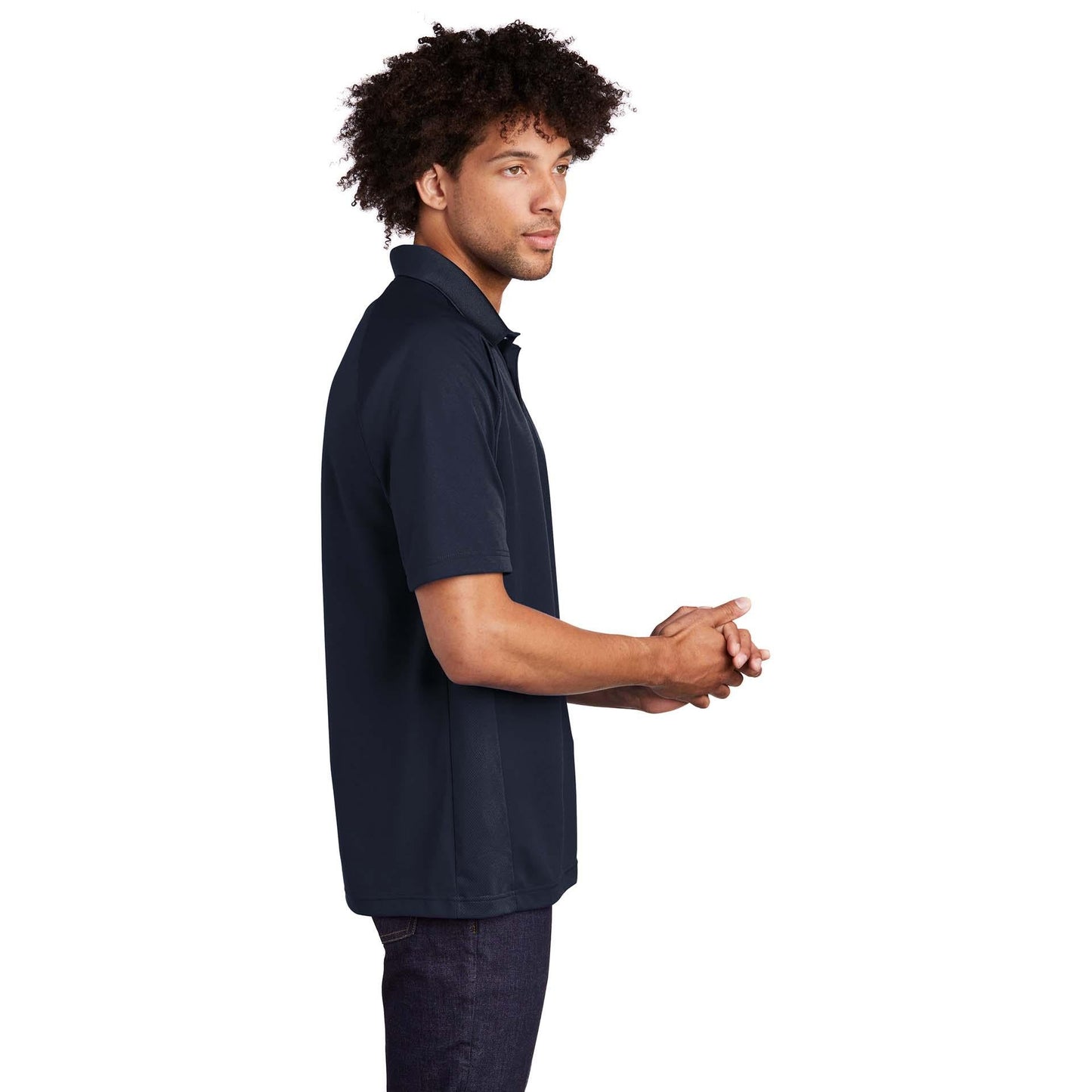 Black Polo Shirt - Sport-Tek - Dri-Mesh Comfort Fit