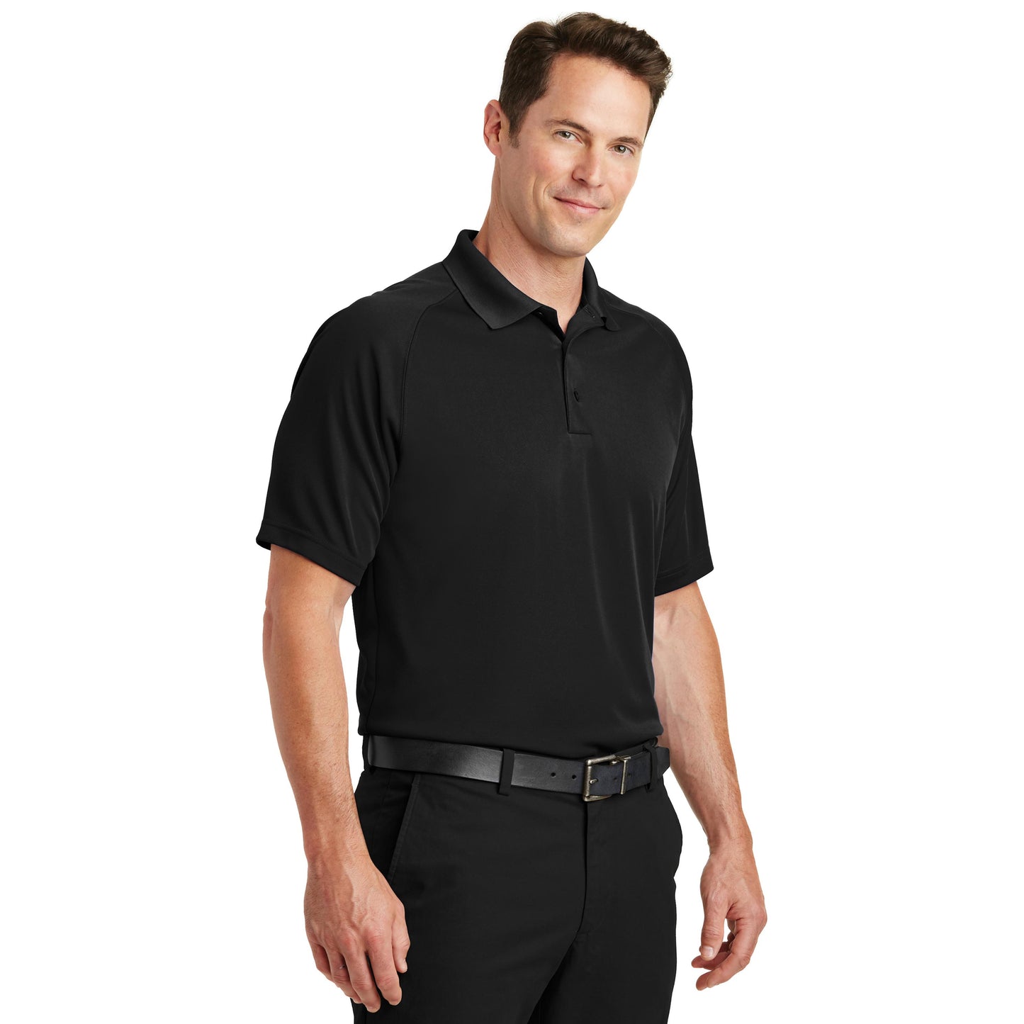 Black Polo Shirt - Sport-Tek - Comfortable Polyester
