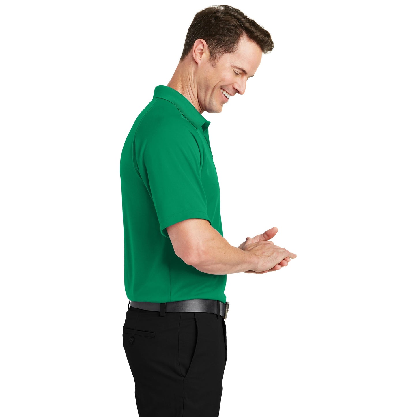 Black Polo Shirt - Sport-Tek - Comfortable Polyester