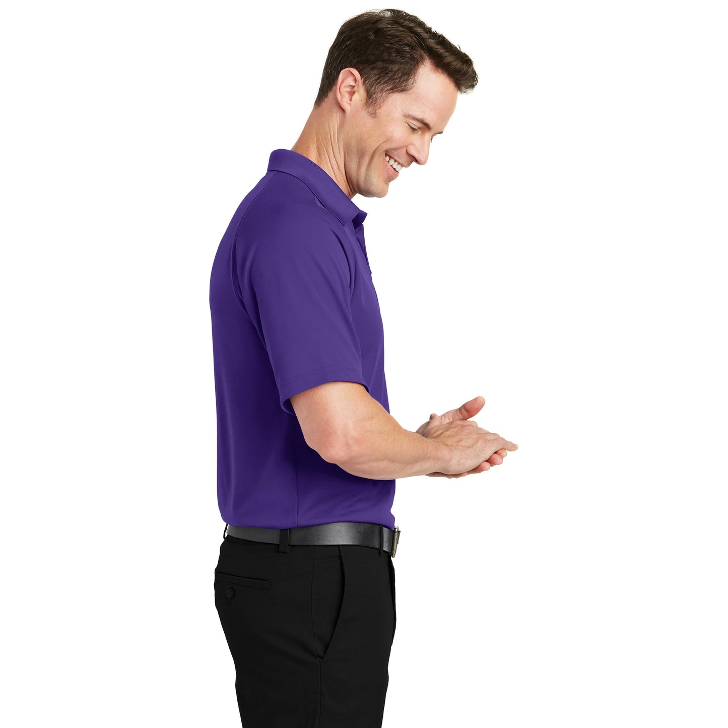 Black Polo Shirt - Sport-Tek - Comfortable Polyester