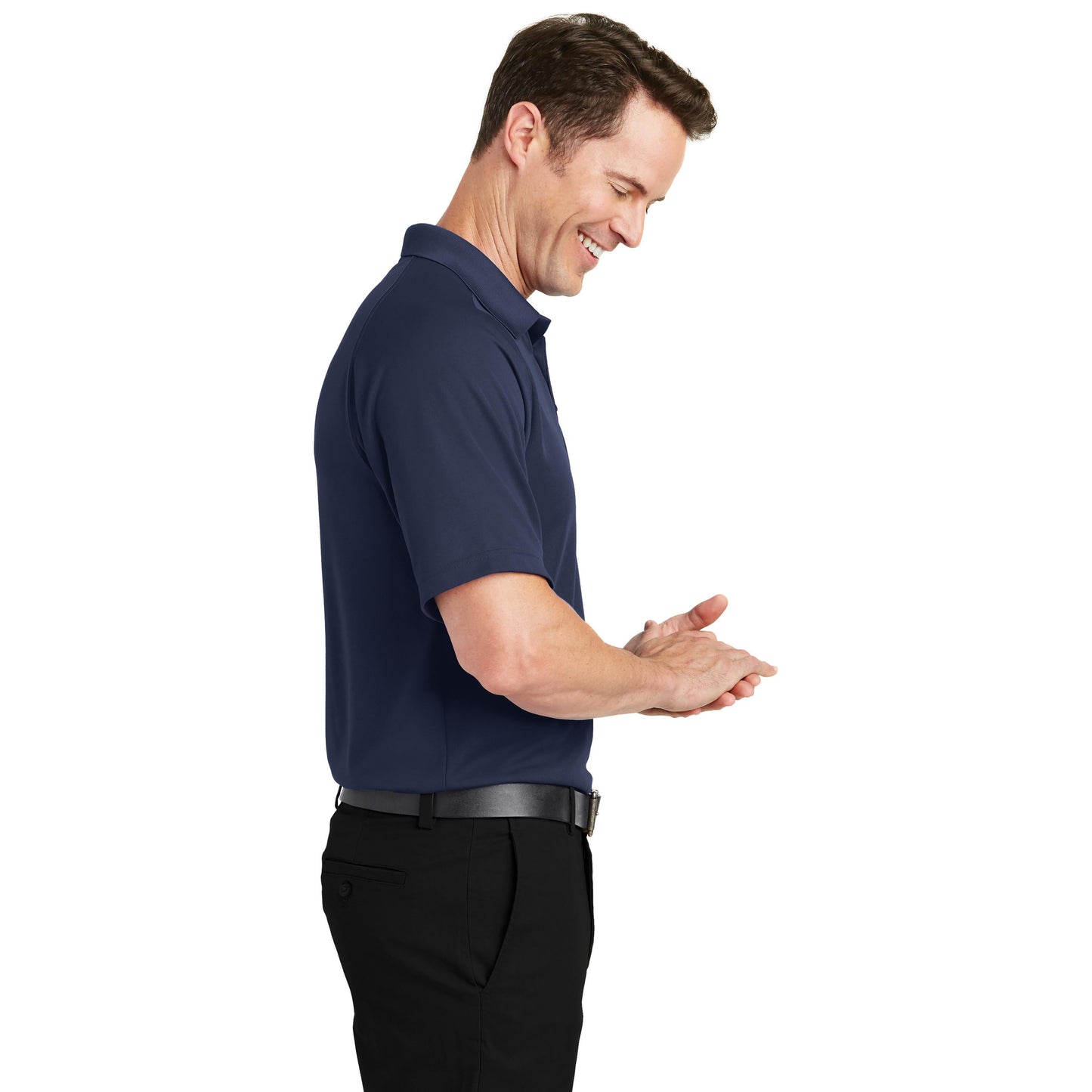 Black Polo Shirt - Sport-Tek - Comfortable Polyester