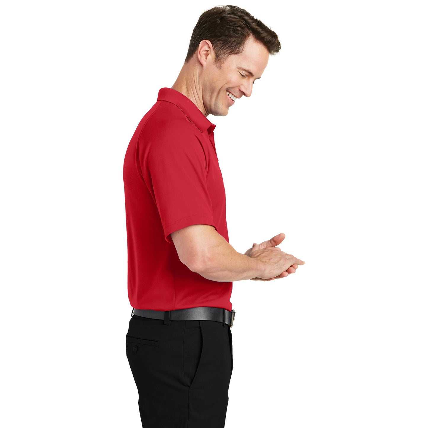 Black Polo Shirt - Sport-Tek - Comfortable Polyester