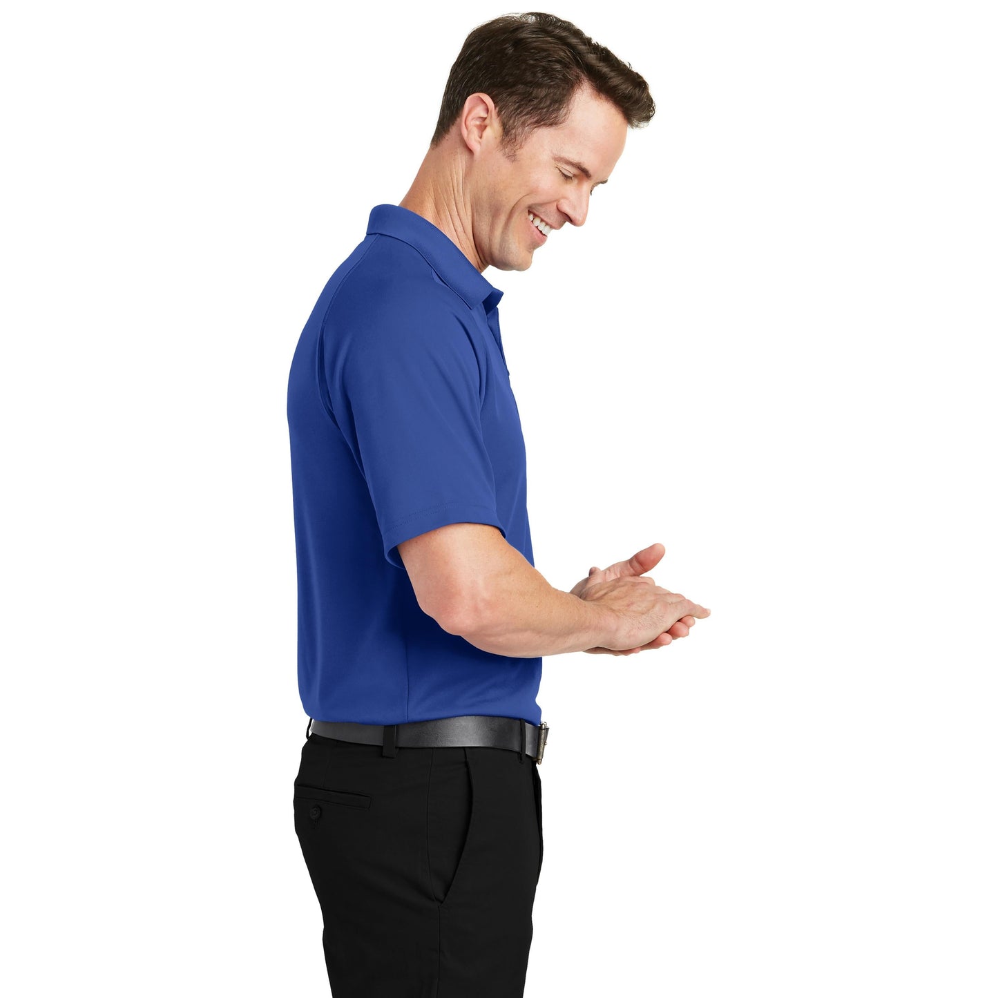 Black Polo Shirt - Sport-Tek - Comfortable Polyester