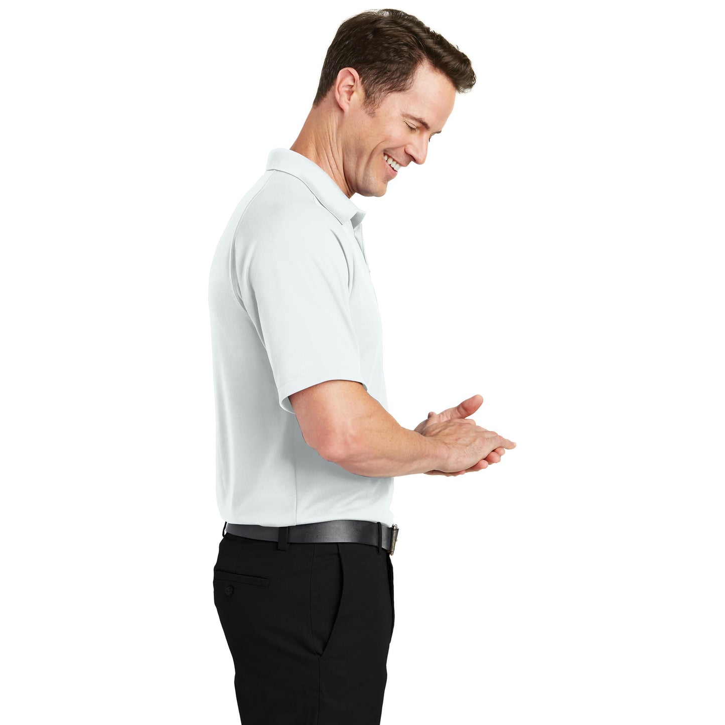 Black Polo Shirt - Sport-Tek - Comfortable Polyester