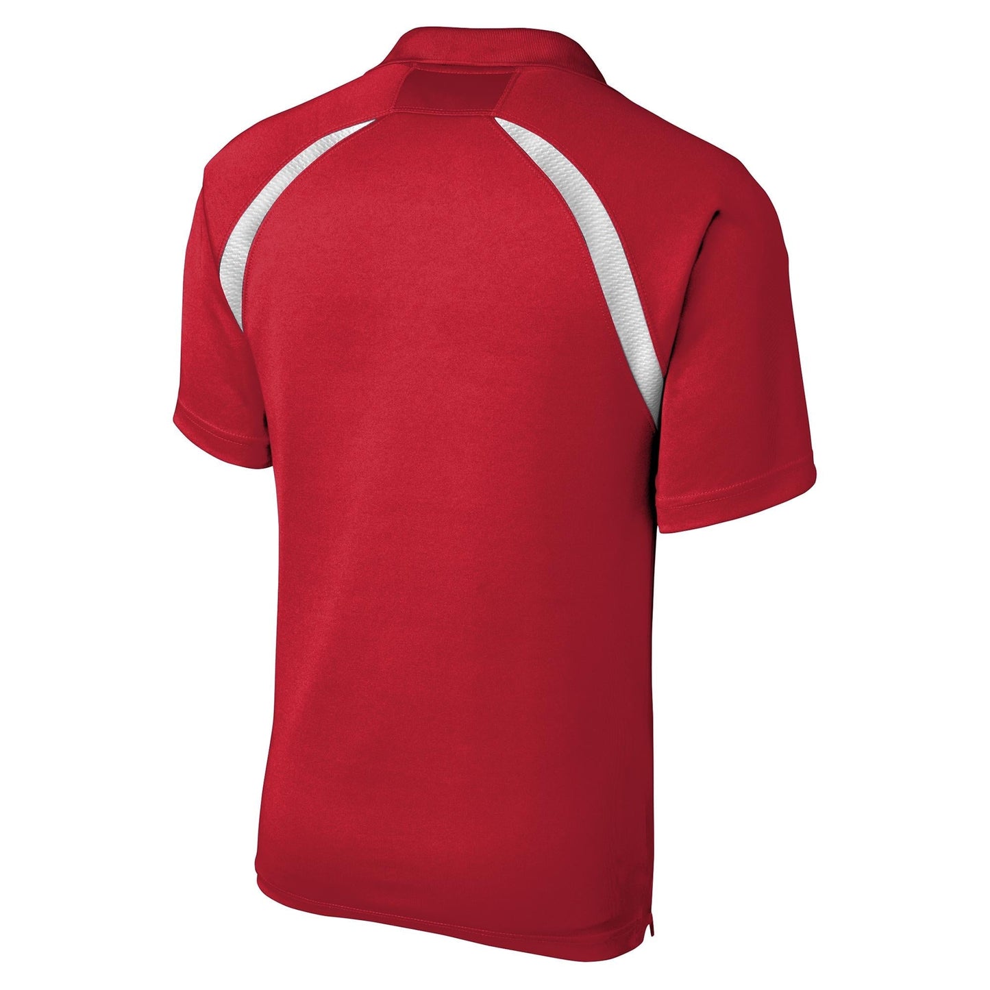 Black/White Polo Shirt - Sport-Tek - Colorblock Style