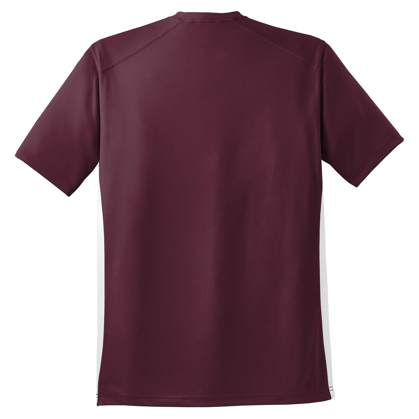 Black/White T-Shirts - Sport-Tek - Athletic Fit