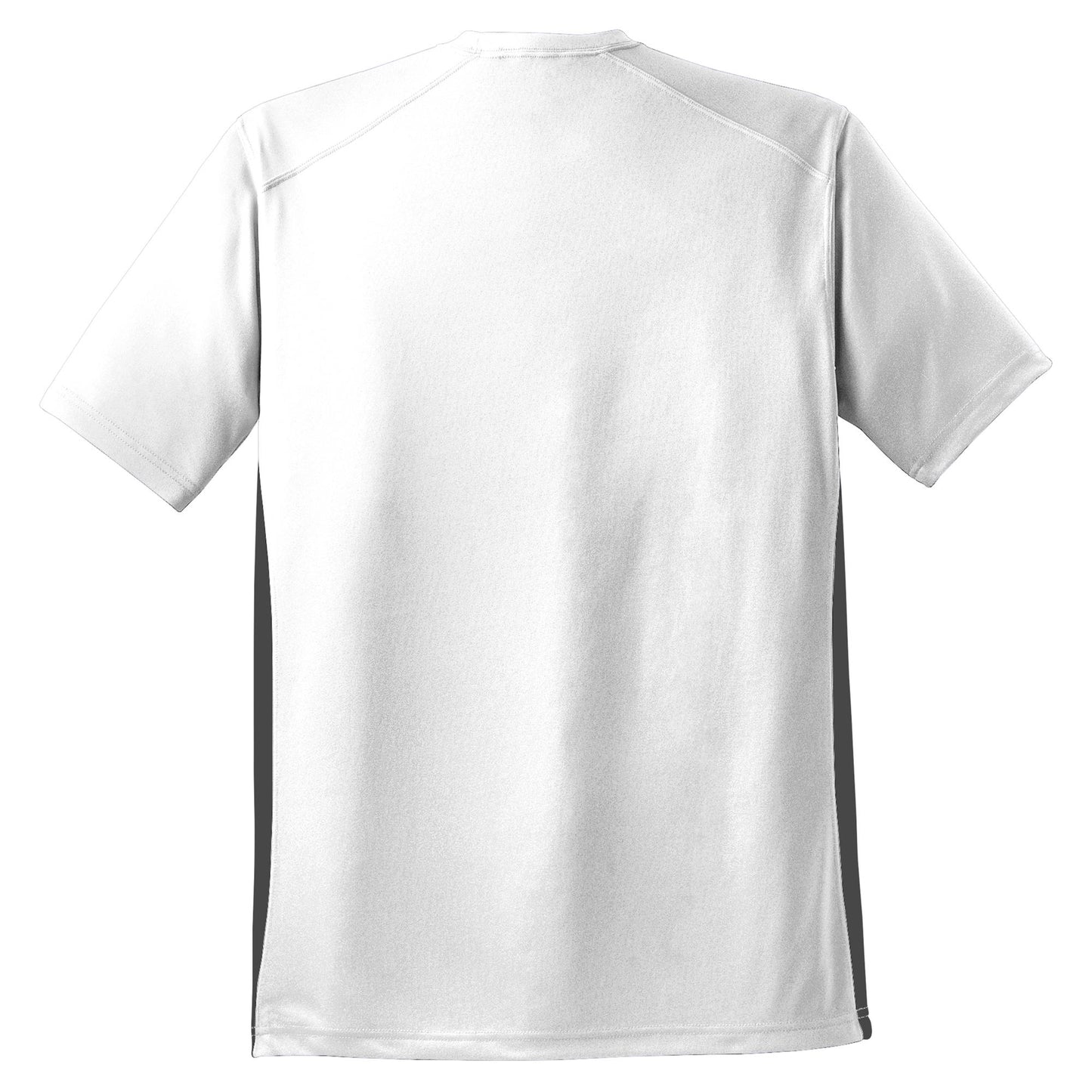 Black/White T-Shirts - Sport-Tek - Athletic Fit