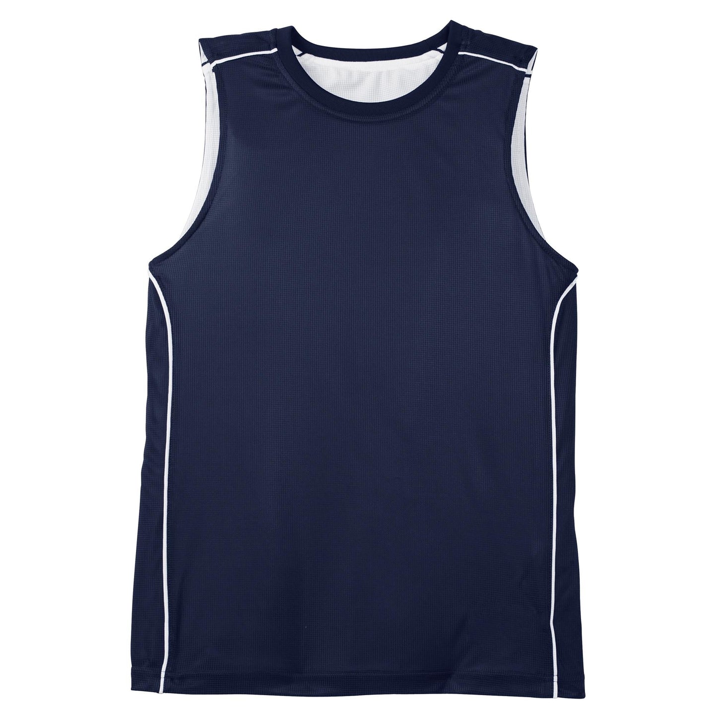 Black T-Shirts - Sport-Tek - Reversible Mesh Tee - Athletic Fit - Soft Fabric