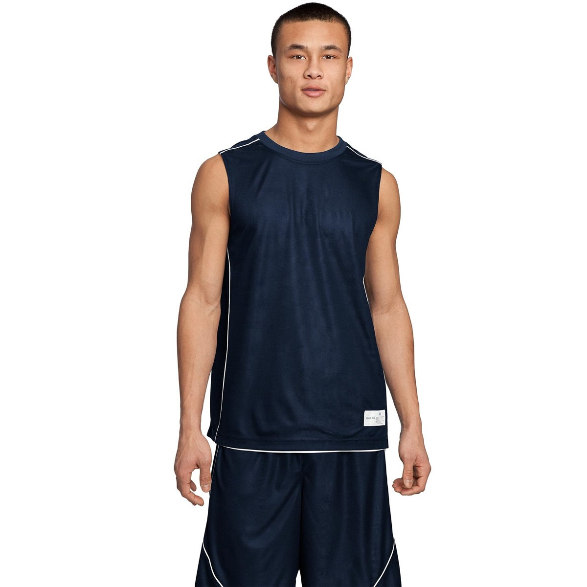 Black T-Shirts - Sport-Tek - Reversible Mesh Tee - Athletic Fit - Soft Fabric