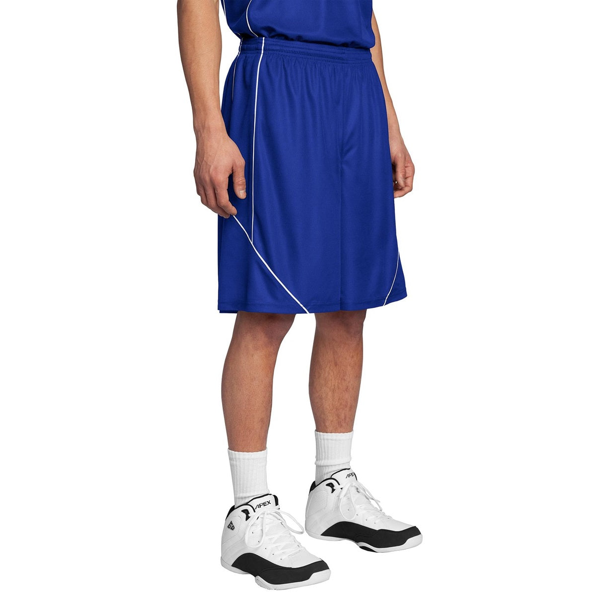 Black Shorts - Sport-Tek - Reversible Mesh Design