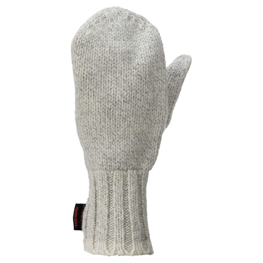 Oatmeal Knit Gloves - Tough Duck - Warm Wool Mitts