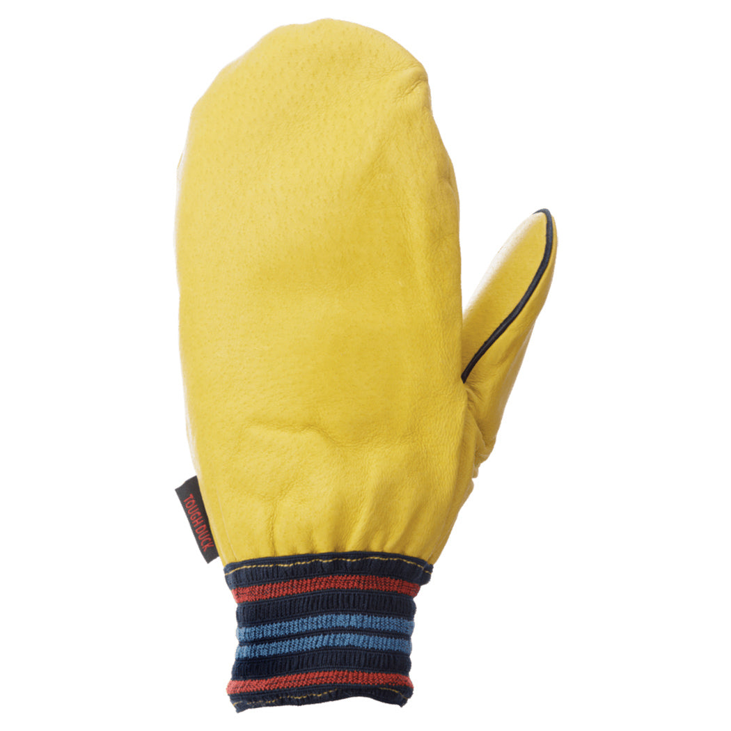 Black Performance Gloves - Tough Duck - Leather Mitts
