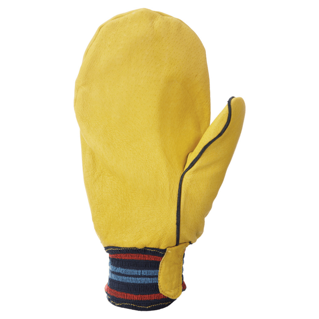 Black Performance Gloves - Tough Duck - Leather Mitts