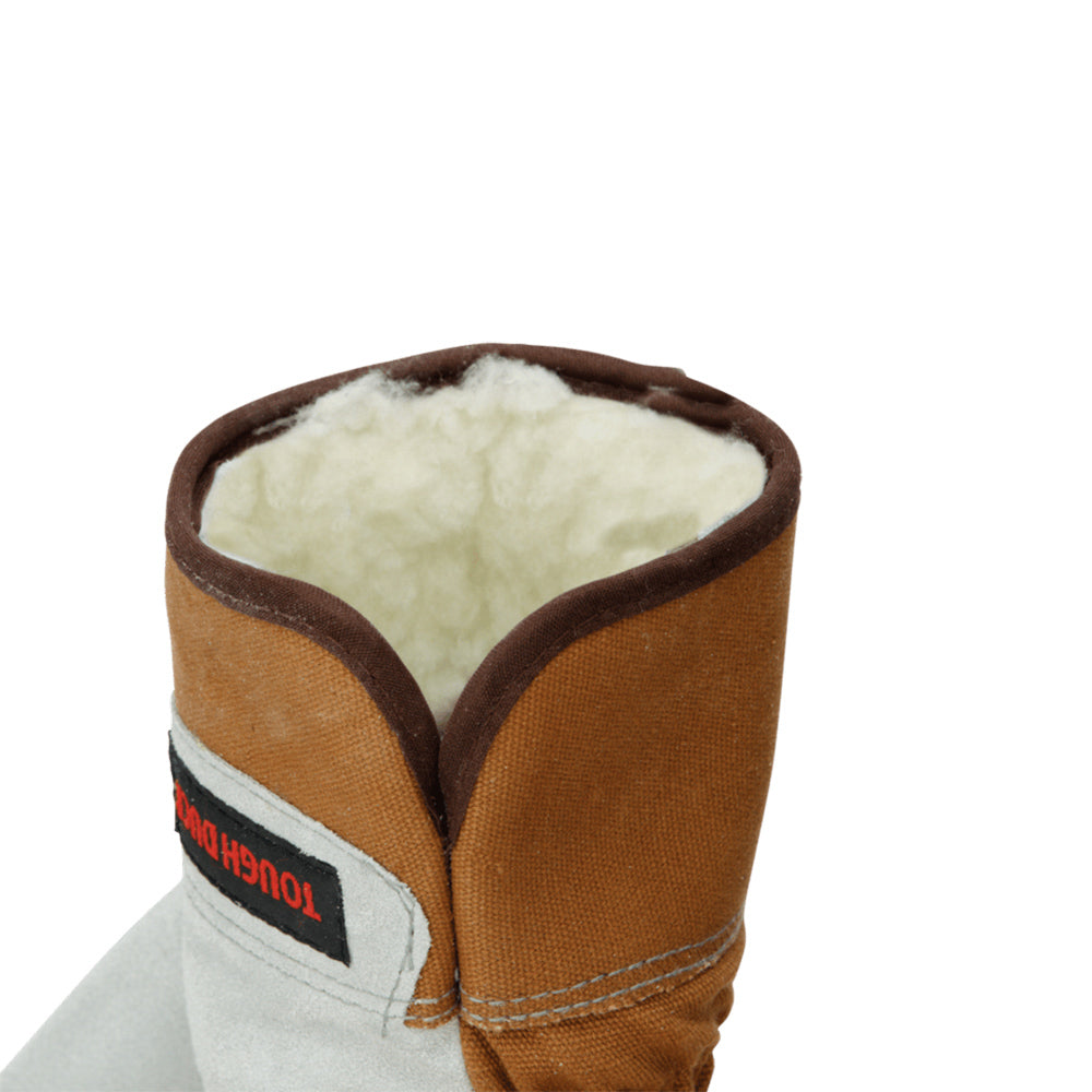 Brown Leather Gloves - Tough Duck - Durable Fitters