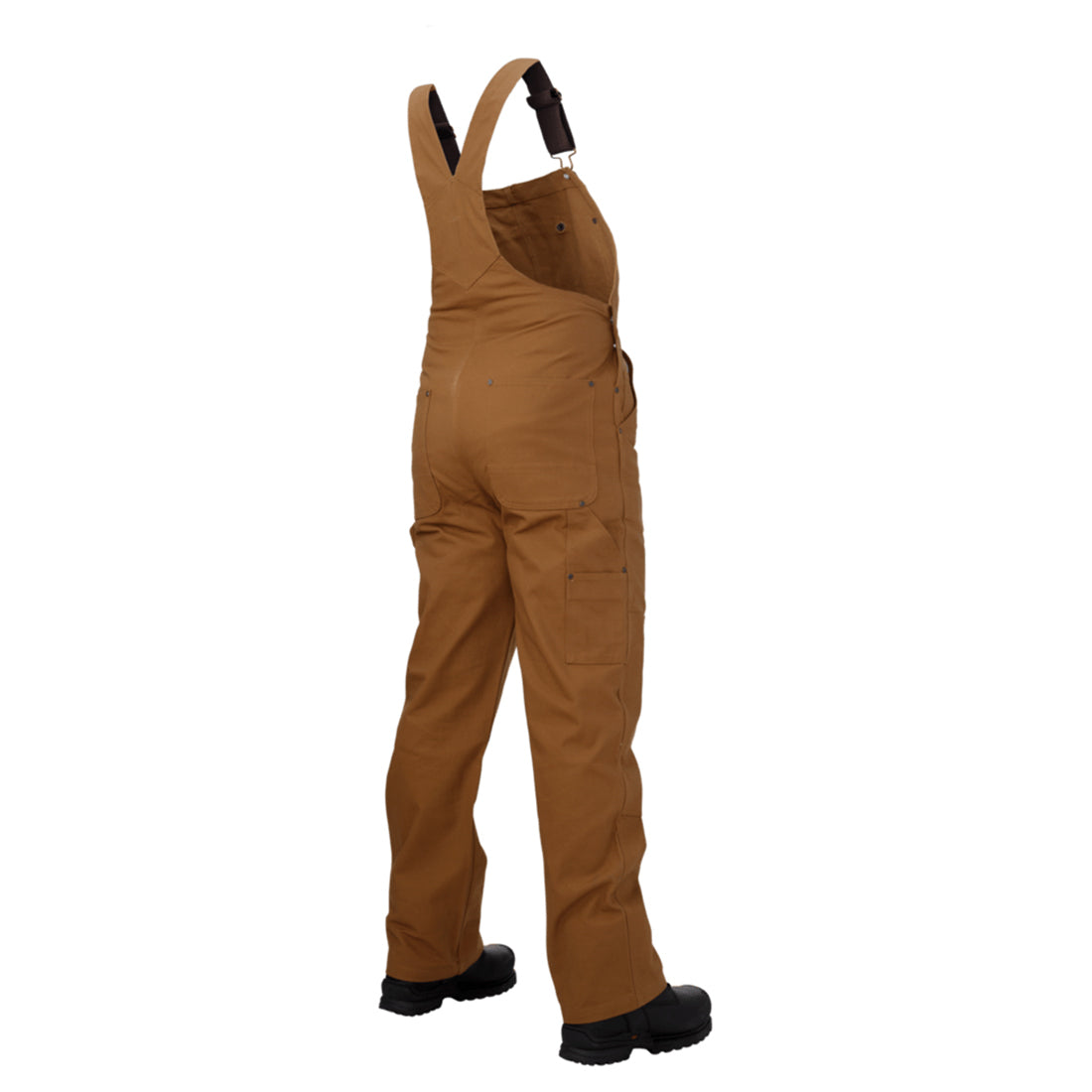 Black Overalls - Tough Duck - Durable Cotton Design
