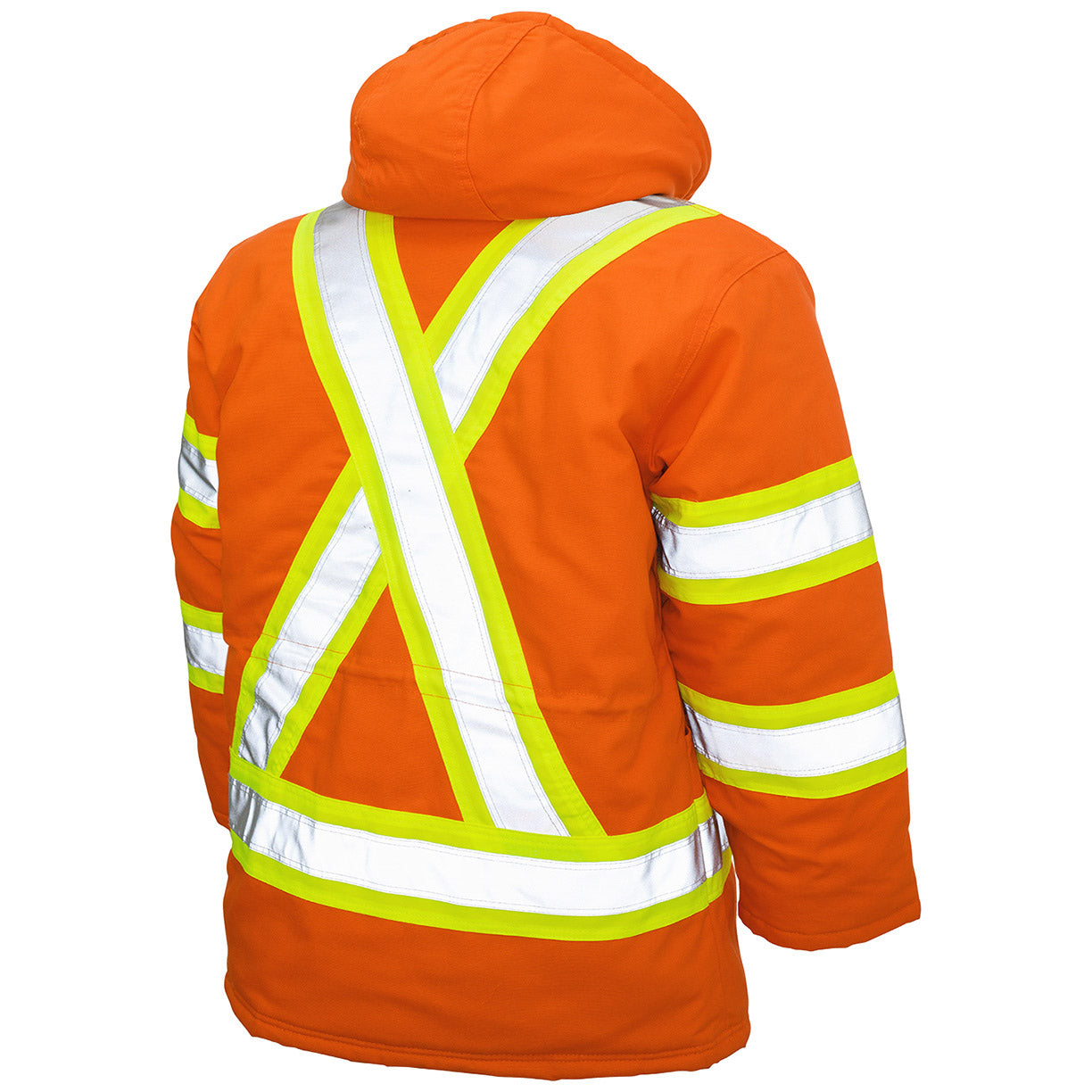 Black Safety Jackets - Tough Duck - Durable Insulated Parka