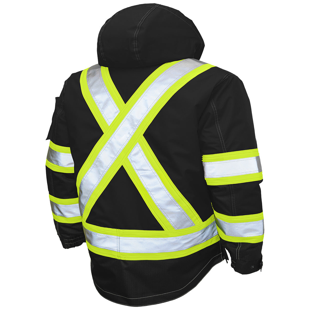 Black Safety Jackets - Tough Duck - Waterproof Comfort