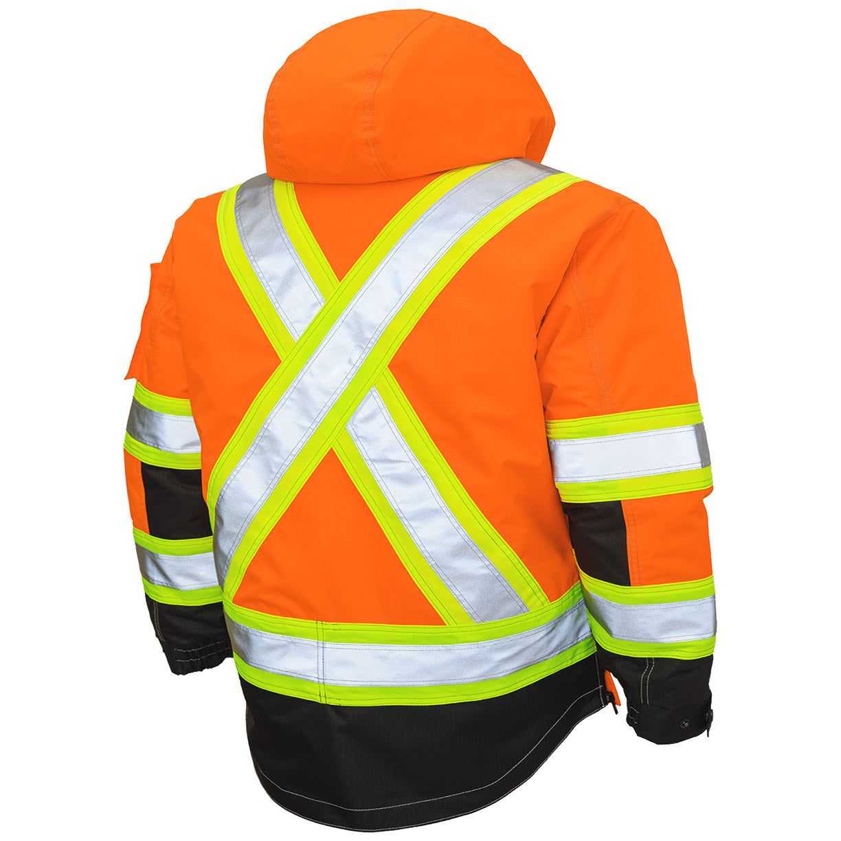 Black Safety Jackets - Tough Duck - Waterproof Comfort