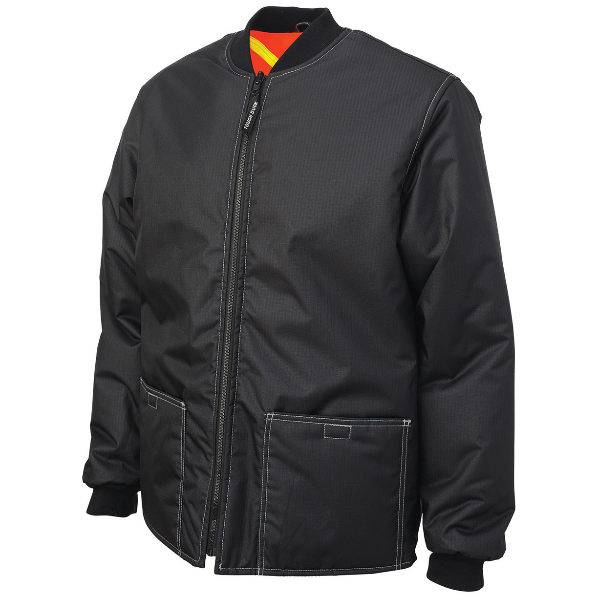 Black Safety Jackets - Tough Duck - Waterproof Comfort