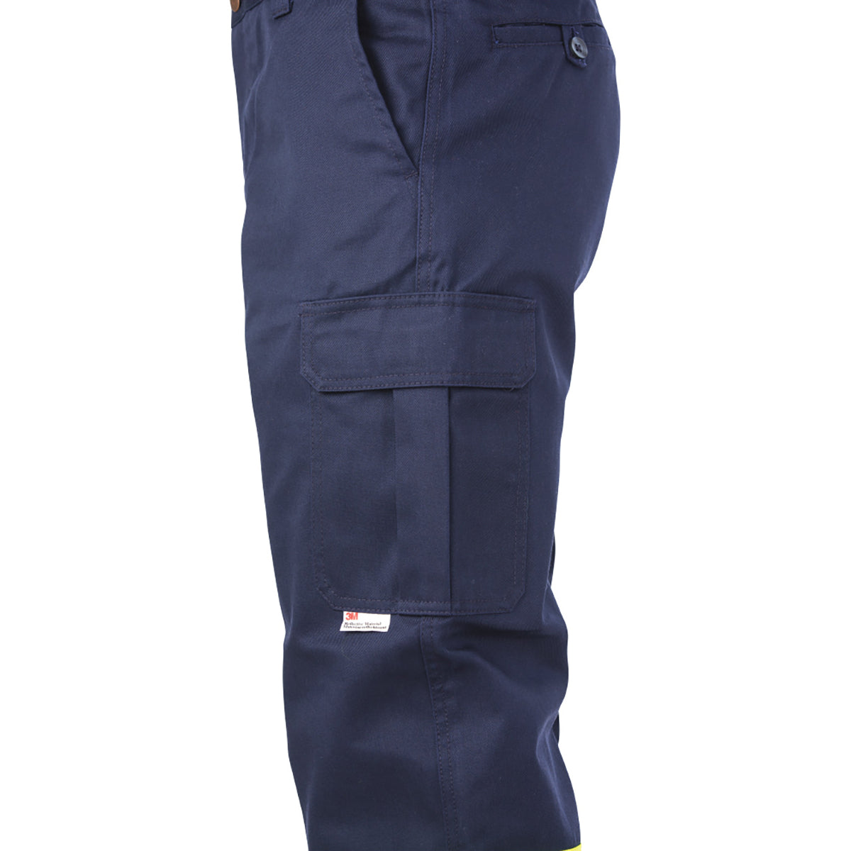 Black Cargo Pants - Tough Duck - Durable Twill Design