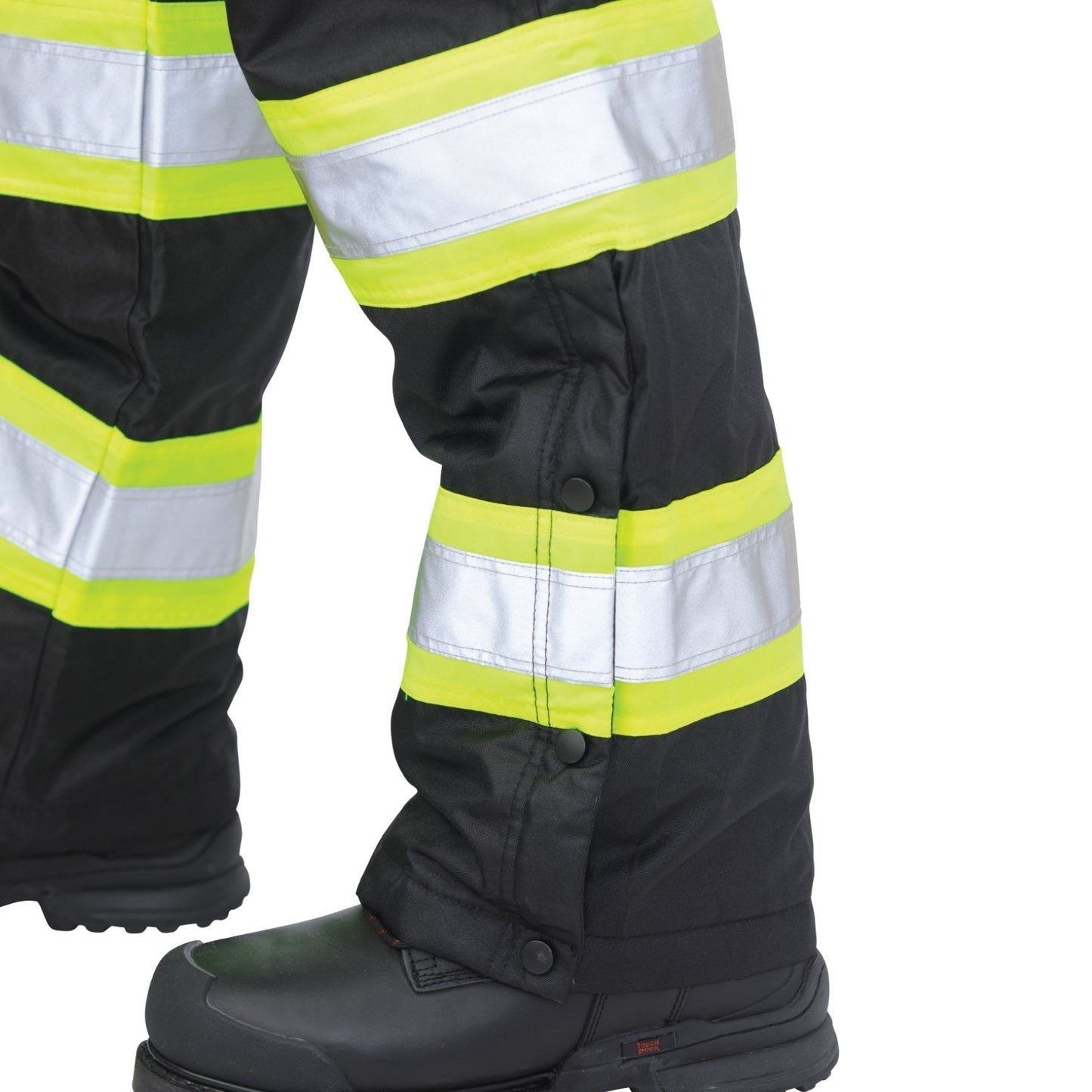 Black Rain Pants - Tough Duck - Insulated Waterproof