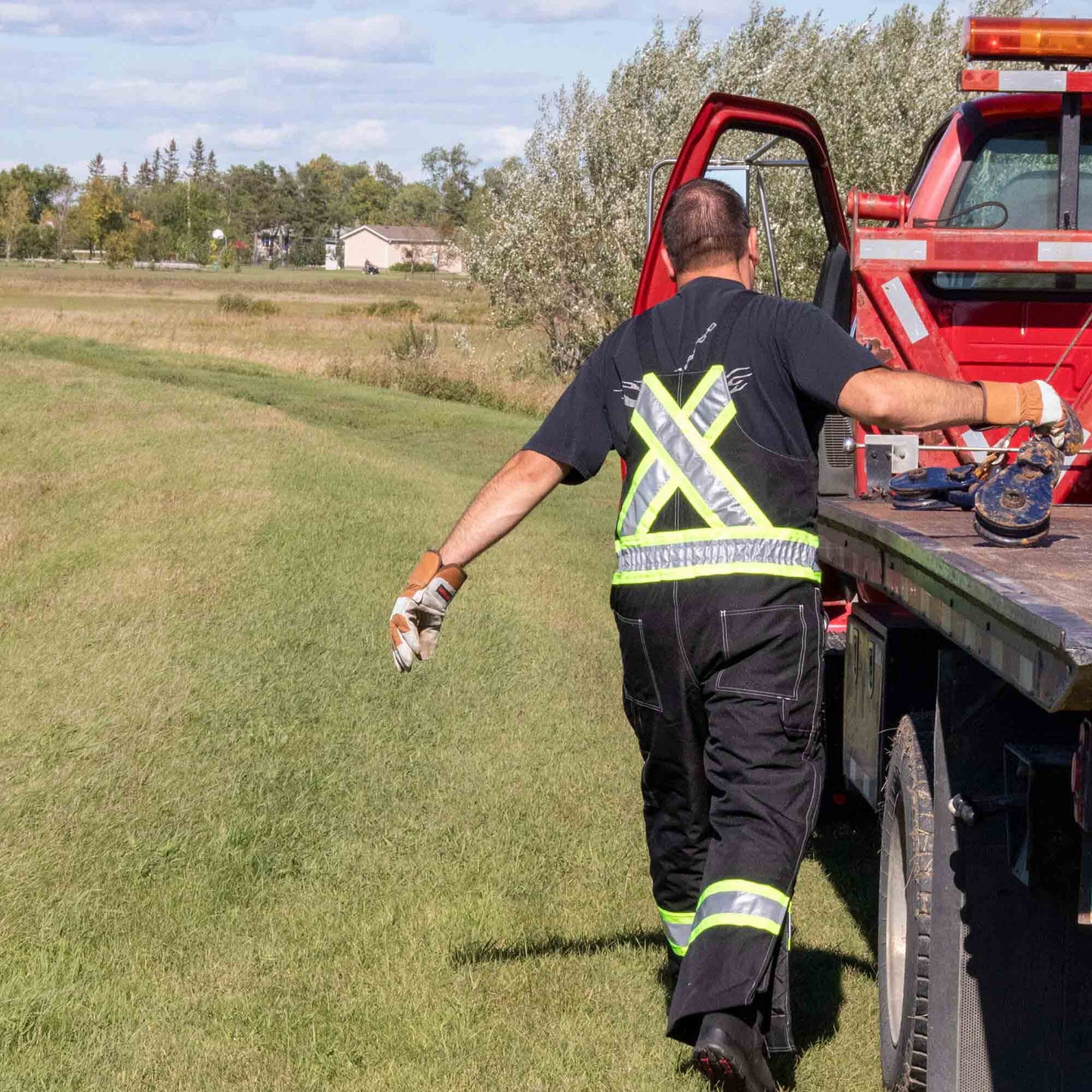 Black Insulated Overalls - Tough Duck - Waterproof Design