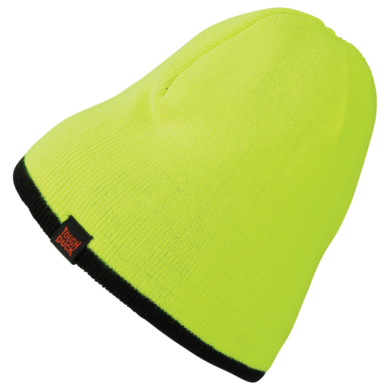 Yellow/Lime Beanies - Tough Duck - Reversible Design
