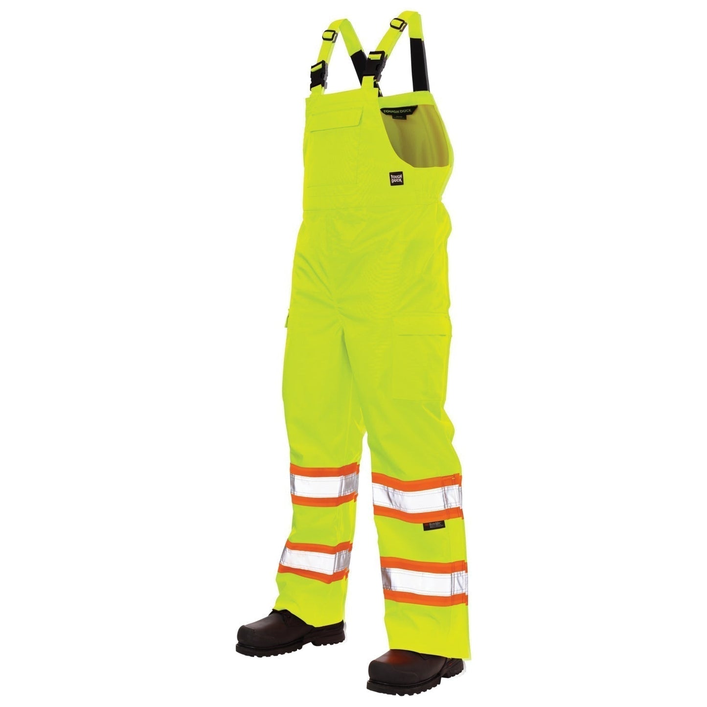 Black Waterproof Overalls - Tough Duck - Ripstop Material