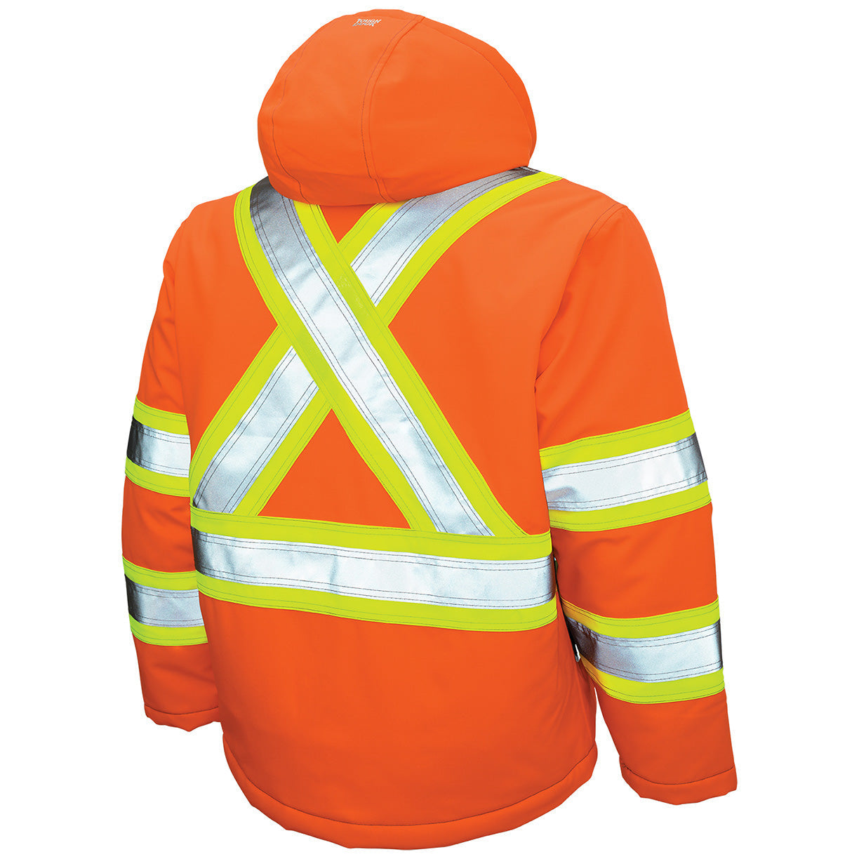 Black Safety Jacket - Tough Duck - Insulated Flex