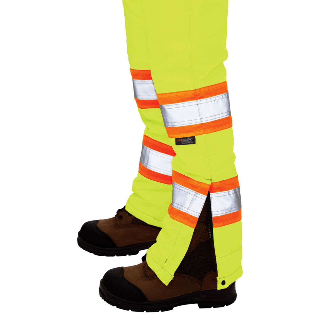 Black Safety Pants - Tough Duck - Insulated Flex